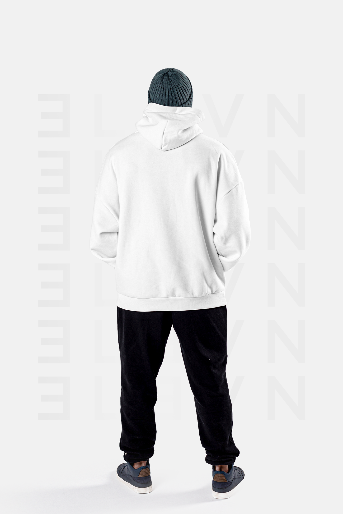 Hoddie Blanco Oversize | CIPHER