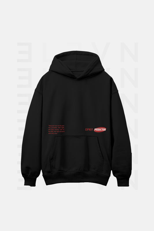 Hoddie Stay Focused Oversize | CIPHER