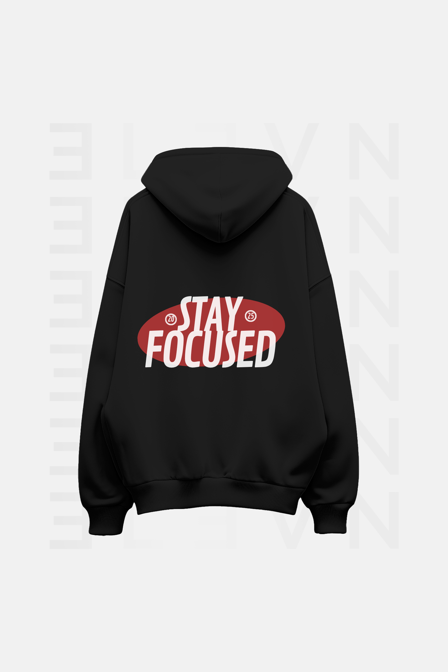 Hoddie Stay Focused Oversize | CIPHER