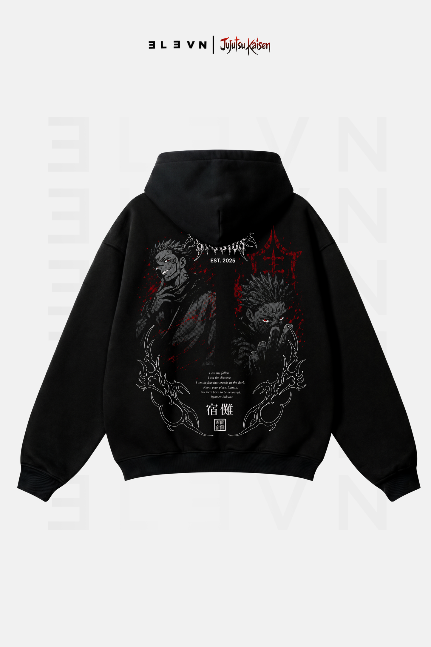 SUKUNA KING OF CURSES - HODDIE | JUJUTSU KAISEN