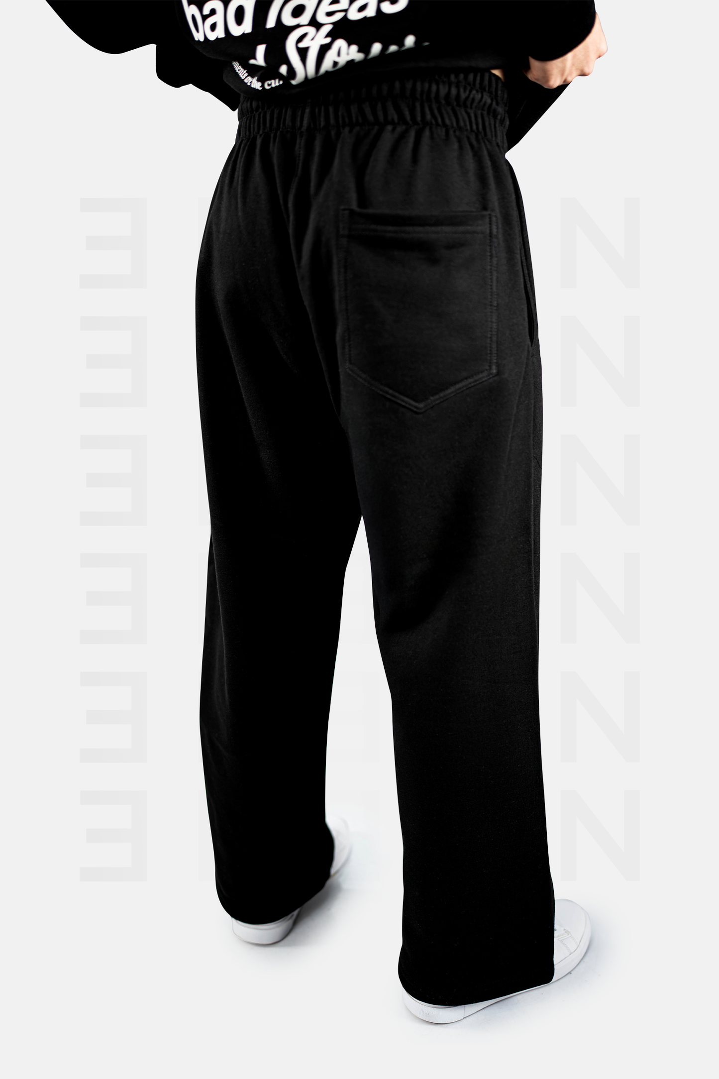Pants Negro Oversize | CIPHER