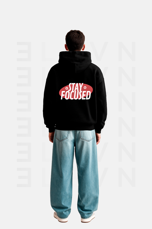 Hoddie Stay Focused Oversize | CIPHER