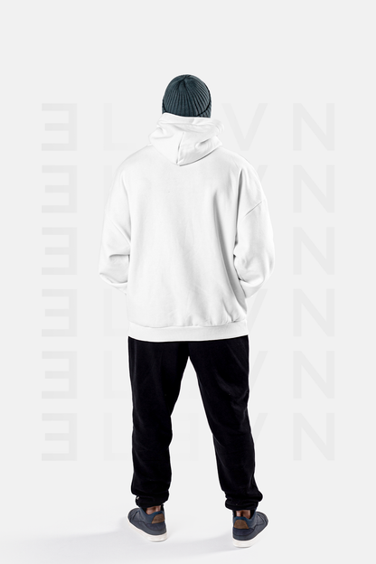 Hoddie Blanco Oversize | CIPHER