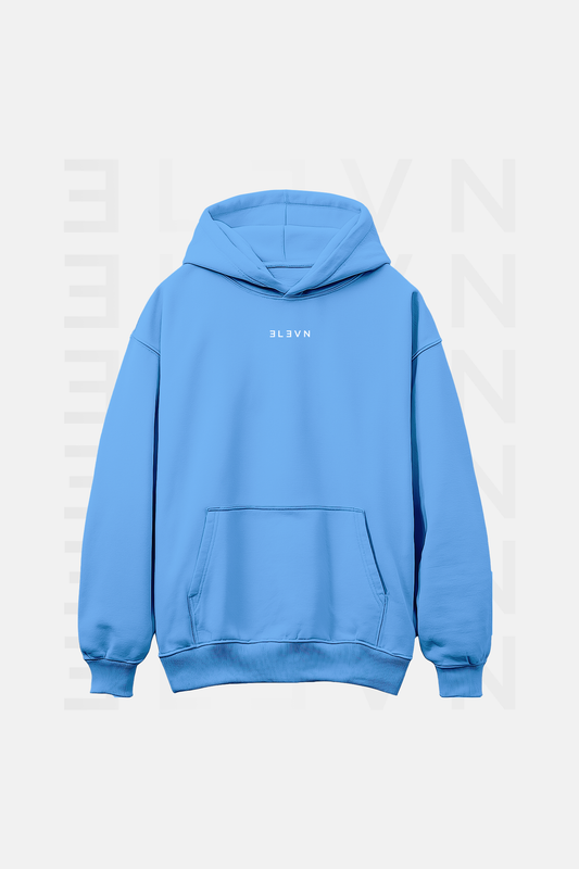 Hoddie Azul Ingles Oversize | CIPHER