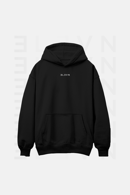 Hoddie Negro Oversize | CIPHER