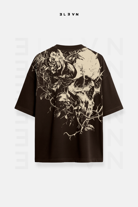 Polo Rose Skull Marron  | CHAMPIONS